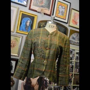 Embroidered Constellation Moth Jacket